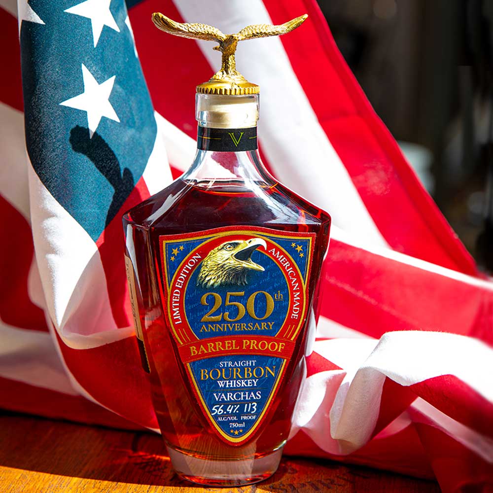 Varchas 250th Anniversary Barrel Proof Straight Bourbon
