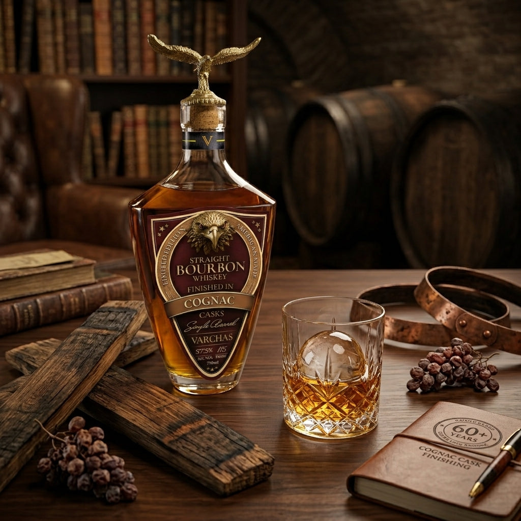 Varchas Straight Bourbon Whiskey Finished in Cognac Casks